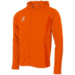 Reece Shift Hooded Full Zip Top Orange