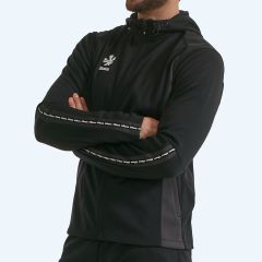 Reece Shift Hooded Full Zip Top Black