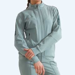 Reece Cleve Stretched Fit Jacket Full Zip Ladies Green